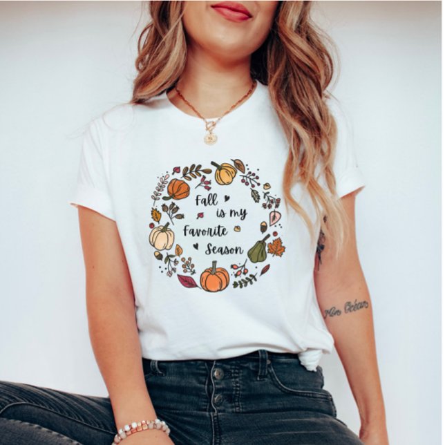 Zitat zum Fall des Todes - Herbst ist meine Liebli T-Shirt (Von Creator hochgeladen)