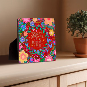 Zitat zum inspirierenden Niedliche Geburtstag Fotoplatte