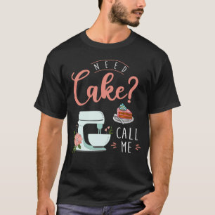 Zitat zum Koch "Funny Cake Baker" T-Shirt