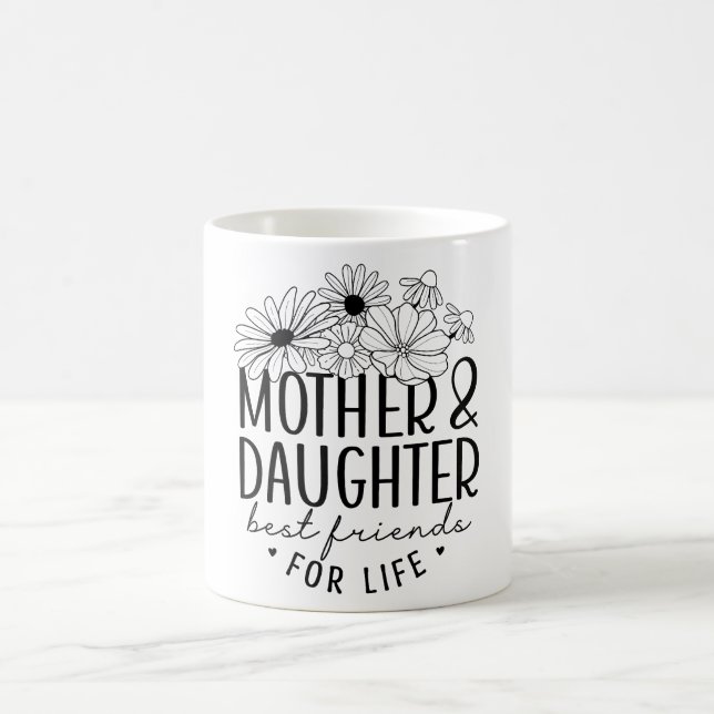 Zitat zum Muttertag Kaffeetasse (Mittel)