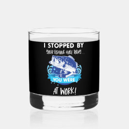 Zitat zum Namen des Wolfsbarsches Fischen im Freie Whiskyglas