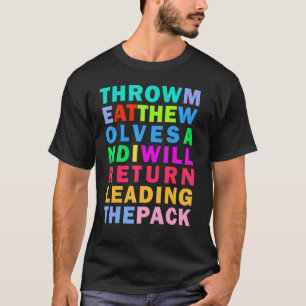 Zitat zum Thema Führung und Management-Regenbogens T-Shirt