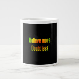 Zitat zur Ermutigung #11 Jumbo-Tasse