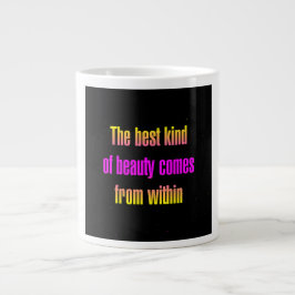 Zitat zur Ermutigung # 149 Jumbo-Tasse