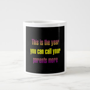 Zitat zur Ermutigung # 169-P Jumbo-Tasse