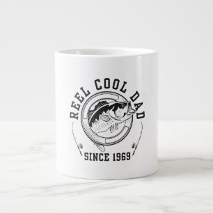 Zitat zur Fischerei: Cooler Vater seit 1969 Jumbo-Tasse