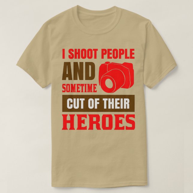 Zitat zur Fotografie  T-Shirt (Design vorne)