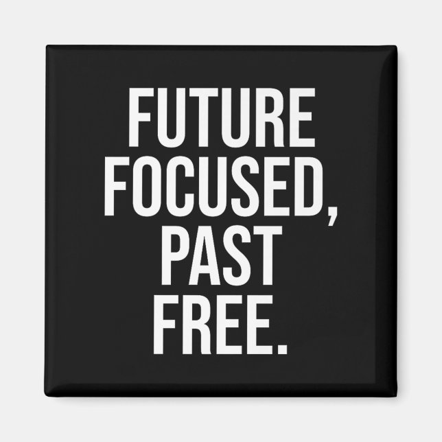 Zitat zur Inspiration für starke Mindset Magnet (Vorne)