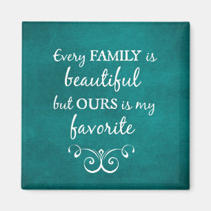 Zitat zur Inspirationsfamilie Magnet