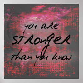 Zitat zur Inspirationsstärke Poster