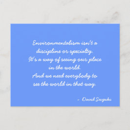 Zitat zur inspirierenden Postkarte