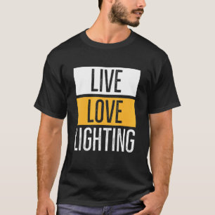 Zitat zur Live-Liebe für eine Bühne Tech T-Shirt