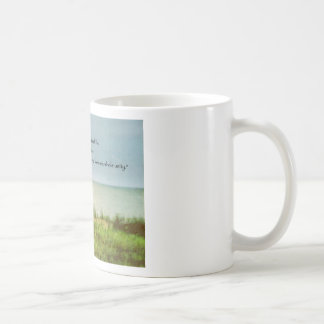 Zitat zur montessorischen Strandszene Tasse