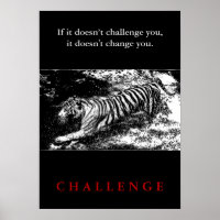 Zitat zur Motivierend Herausforderung von Wild Tig