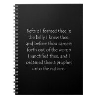 Zitat zur Schrift Jeremiah 1 5