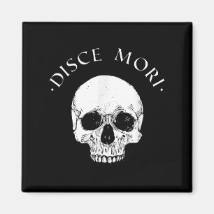 Zitat zur Stoikphilosophie Mori Skull-Stoikismus Magnet