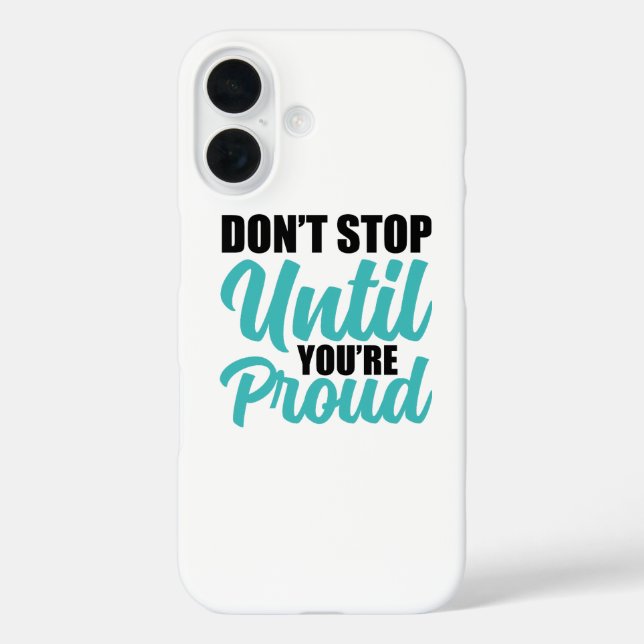 Zitat zur zielorientierten Verwirklichung Case-Mate iPhone Hülle (Rückseite)