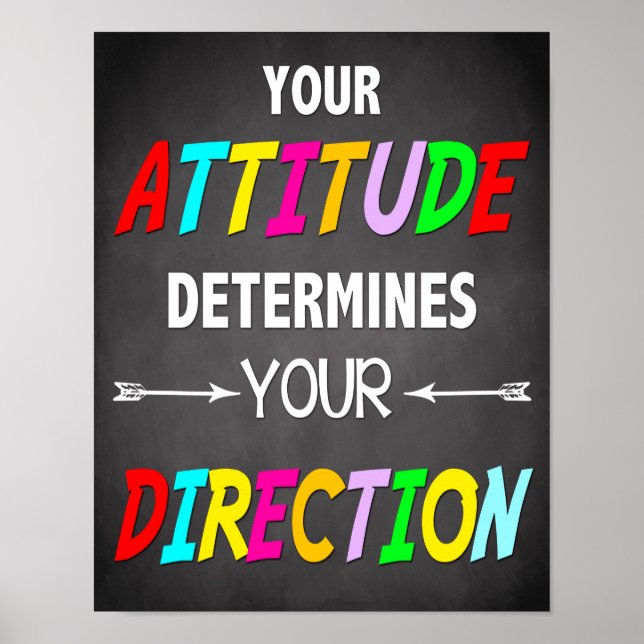 Zitate der Inspirationsklasse, Ratgeber-Dekoration Poster (Vorne)