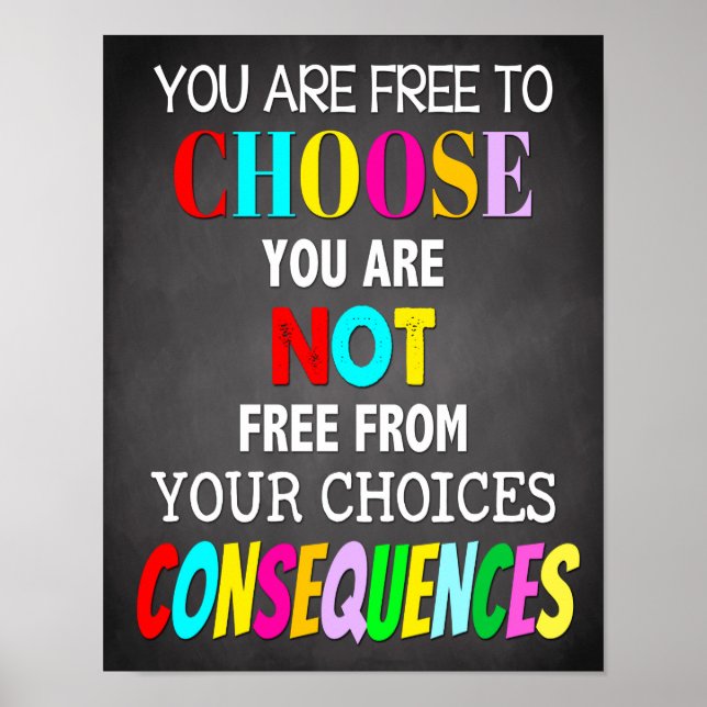 Zitate der Inspirationsklasse, Ratgeber-Dekoration Poster (Vorne)