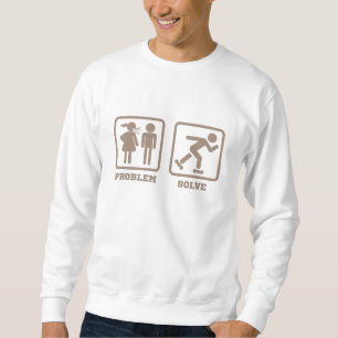 Zitate FUNNY ROLLER SKATEN Gift SKATE SKATER Sweatshirt