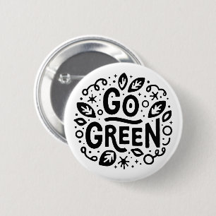 Zitate für grüne Ökologie Button