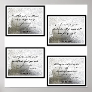 Zitate für Inspirationsbasketball Poster 9-12