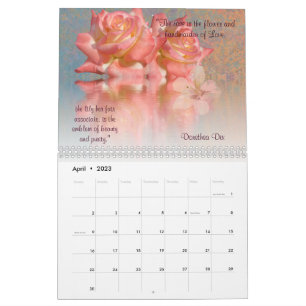 Zitate für Lieben 2023 Kalender