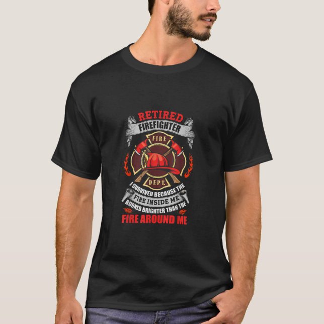 Zitate für Männer im Jahr 2021 für Feuerwehrleute T-Shirt (Vorderseite)