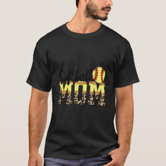 Zitate für Softball-Mütter zum Muttertag T-Shirt