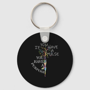 Zitate Grafische Motivierend Yoga Gif Schlüsselanhänger