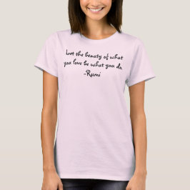 Zitate: Lassen Sie the-Rumi T - Shirt