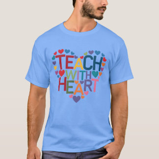 Zitate lehren mit Herz Jungen T-Shirt