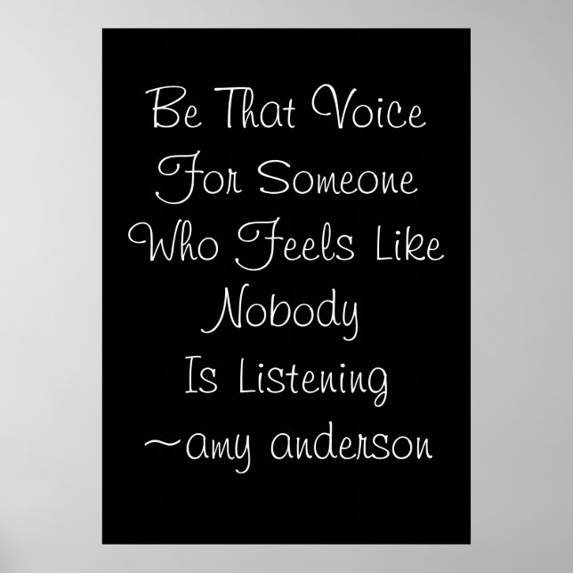 Zitate mit Bedeutung Poster (Vorne)