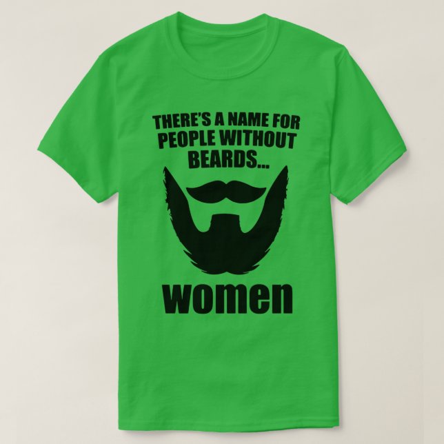 Zitate von Funny Beards T-Shirt (Design vorne)