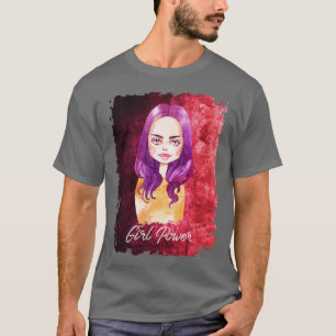 Zitate von Girl-Powern T-Shirt