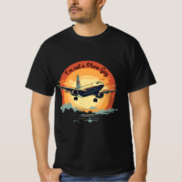 Zitate von niedlichen Funny Sunset Flight Airplane T-Shirt