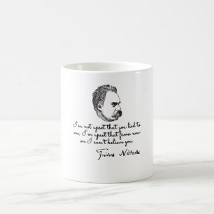 Zitate von Nietzsche Kaffeetasse