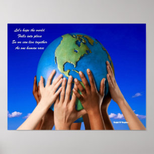 Zitate von Ralph W Staples Poster