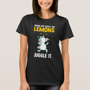 Zitate, wenn das Leben dir Lemons Juggle es Juggle T-Shirt