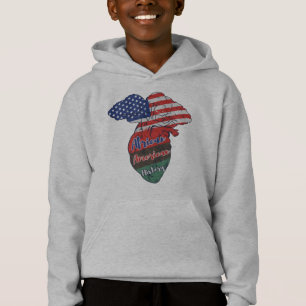 Zitate zum Monat der schwarzen Geschichte, afroame Hoodie