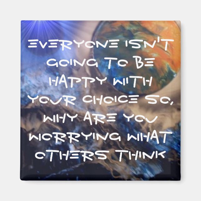 Zitate zum SUPERNOVA VIRTUE GALAXY Magnet (Vorne)