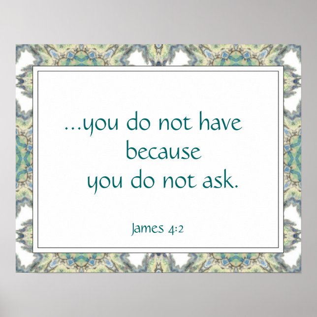 Zitate zur Christlichen Angststörung auf Inspirati Poster (Vorne)