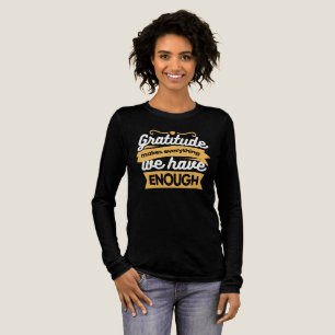 Zitate zur InspirationsDankbarkeit Tri-Blend Shirt