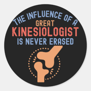 Zitate zur Kinesiologie, Hauptfach Kinesiologie Runder Aufkleber