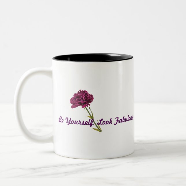 Zitate Zweifarbige Tasse (Links)