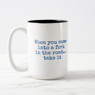 Zitate Zweifarbige Tasse