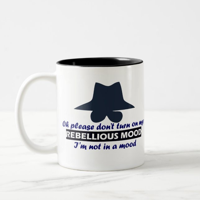 Zitate Zweifarbige Tasse (Links)