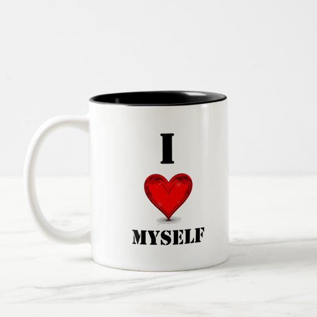 Zitate Zweifarbige Tasse (Links)