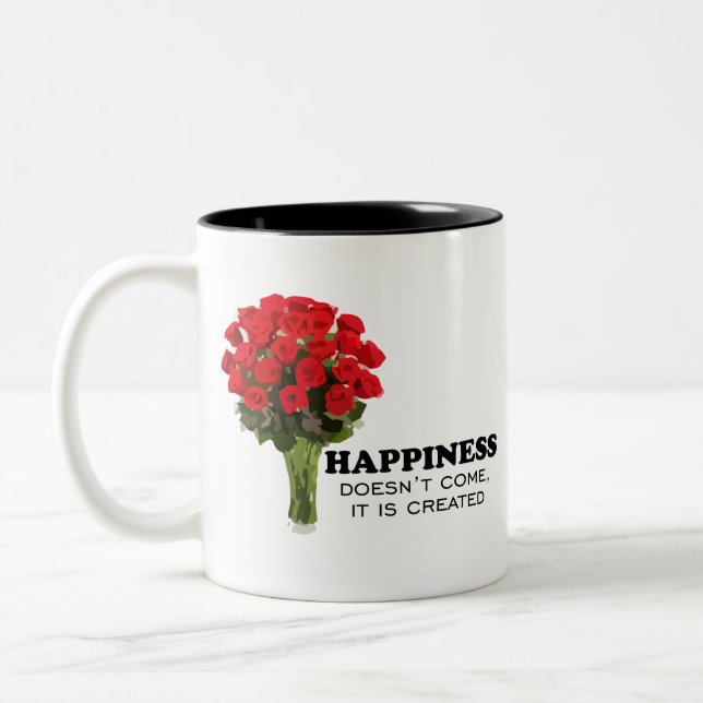 Zitate Zweifarbige Tasse (Links)