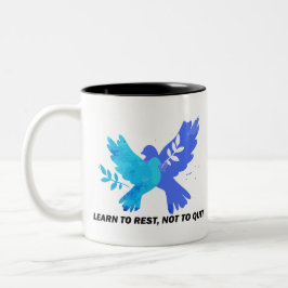 Zitate Zweifarbige Tasse